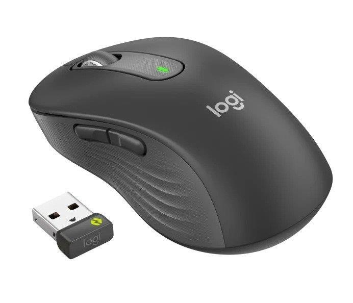Mysz bezprzewodowa Logitech Signature M650 optyczna Grafitowa — zdjęcie 2