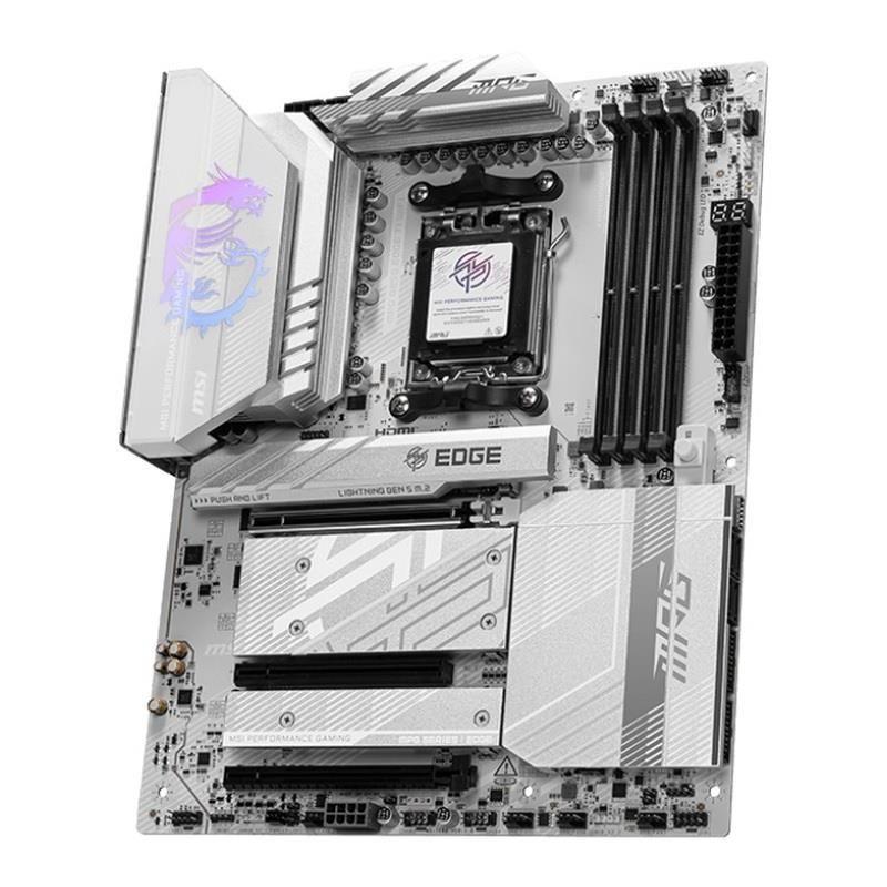 Płyta MSI MPG B850 EDGE TI WIFI /AMD B850/DDR5/SATA3/M.2/USB3.2/WiFi/BT/PCIe5.0/AM5/ATX — zdjęcie 2