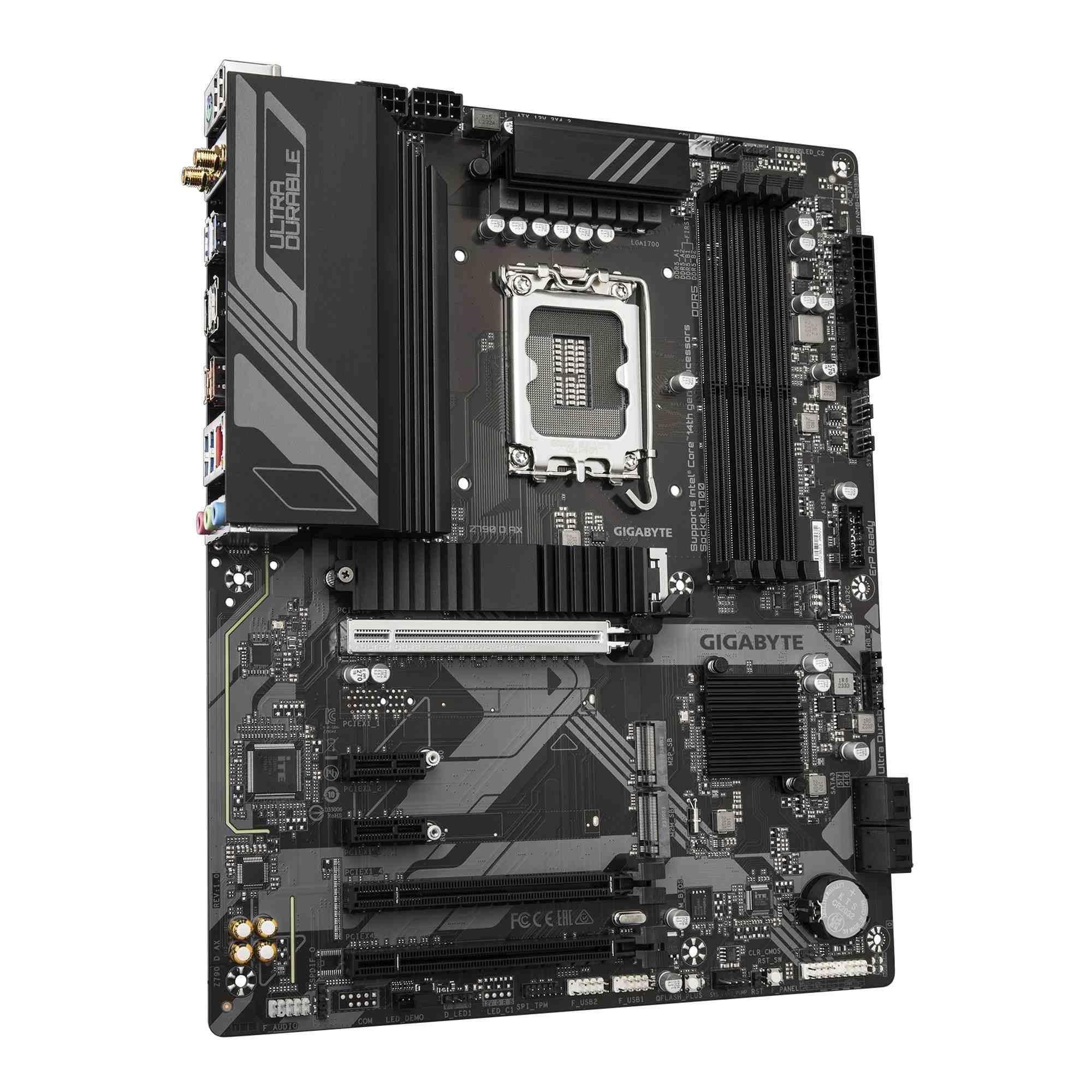Płyta Gigabyte Z790 D AX (rev. 1.0) /Z790/DDR5/SATA3/M.2/USB3.2/PCIe5.0/WiFi/BT/s.1700/ATX — zdjęcie 2