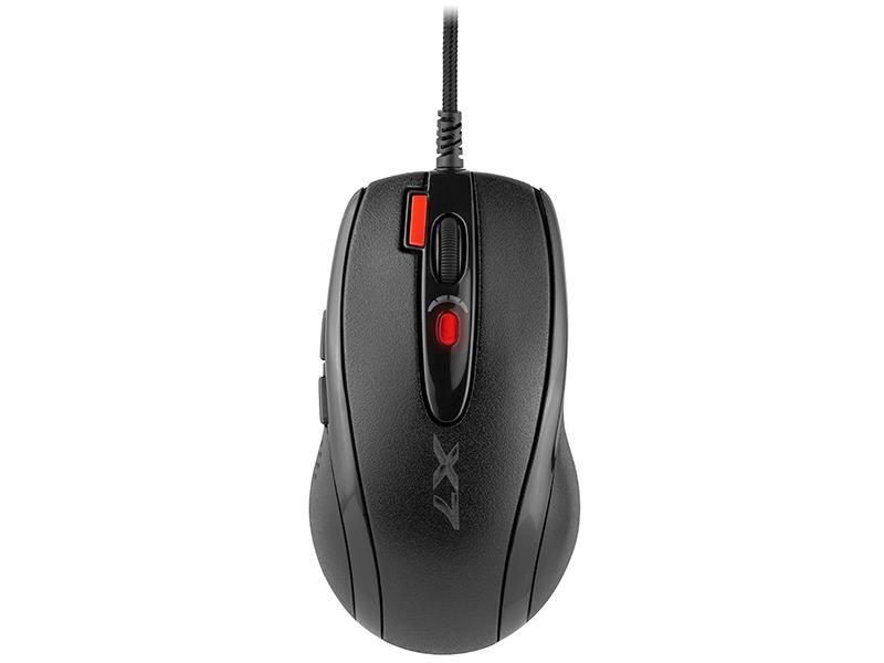 Mysz przewodowa A4Tech EVO XGame Opto Oscar X710 optyczna Gaming USB czarna — zdjęcie 2