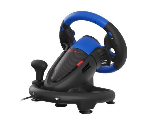 Kierownica Genesis Seaborg 350 PC/PS3/PS4/XONE/X360/NSWITCH — zdjęcie 3