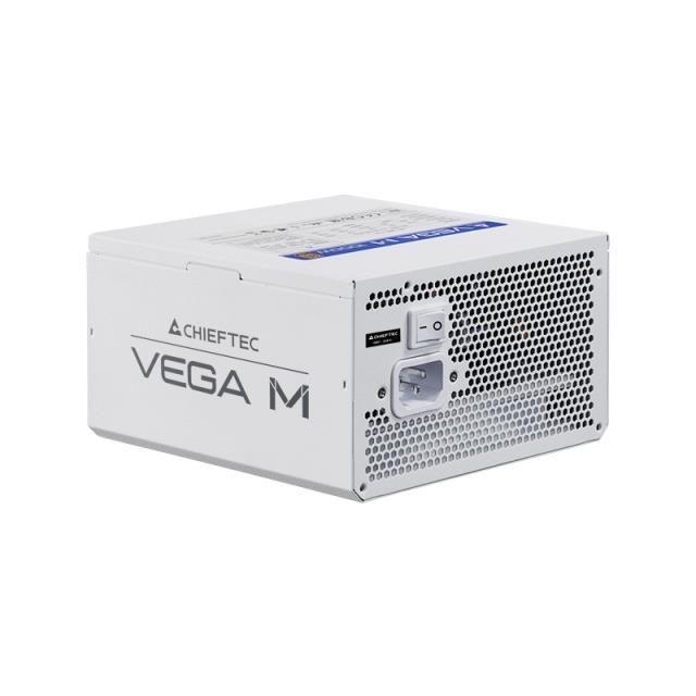 Zasilacz Chieftec VEGA M White PPG-850-CW 850W ATX 135mm 80+Gold aPFC — zdjęcie 3