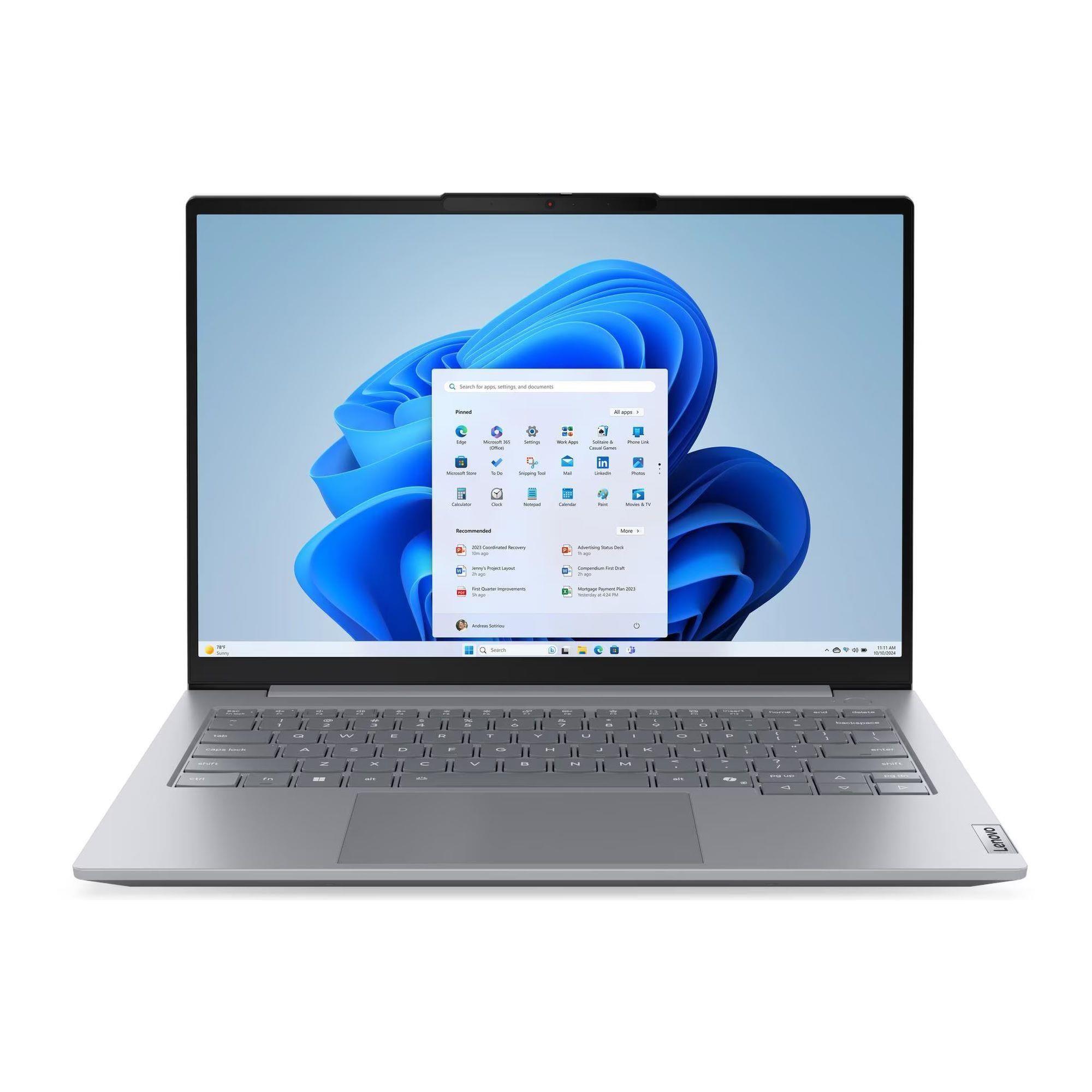 Notebook Lenovo ThinkBook 14 G8 IRL 14"WUXGA/i5-13420H/16GB/SSD512GB/UHD/11PR Arctic Grey 3Y — zdjęcie 1