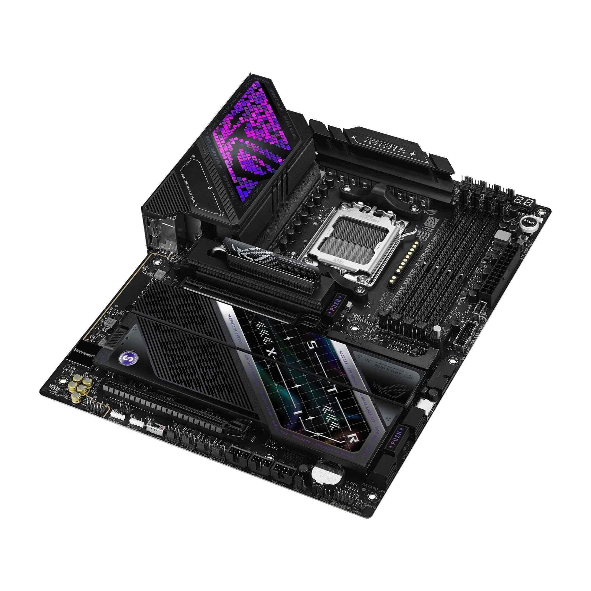 Płyta Asus ROG STRIX X870E-E GAMING WIFI7 NEO /AMD X870/DDR5/SATA3/M.2/USB4/WiFi/BT/PCIE5.0/AM5/ATX — zdjęcie 5