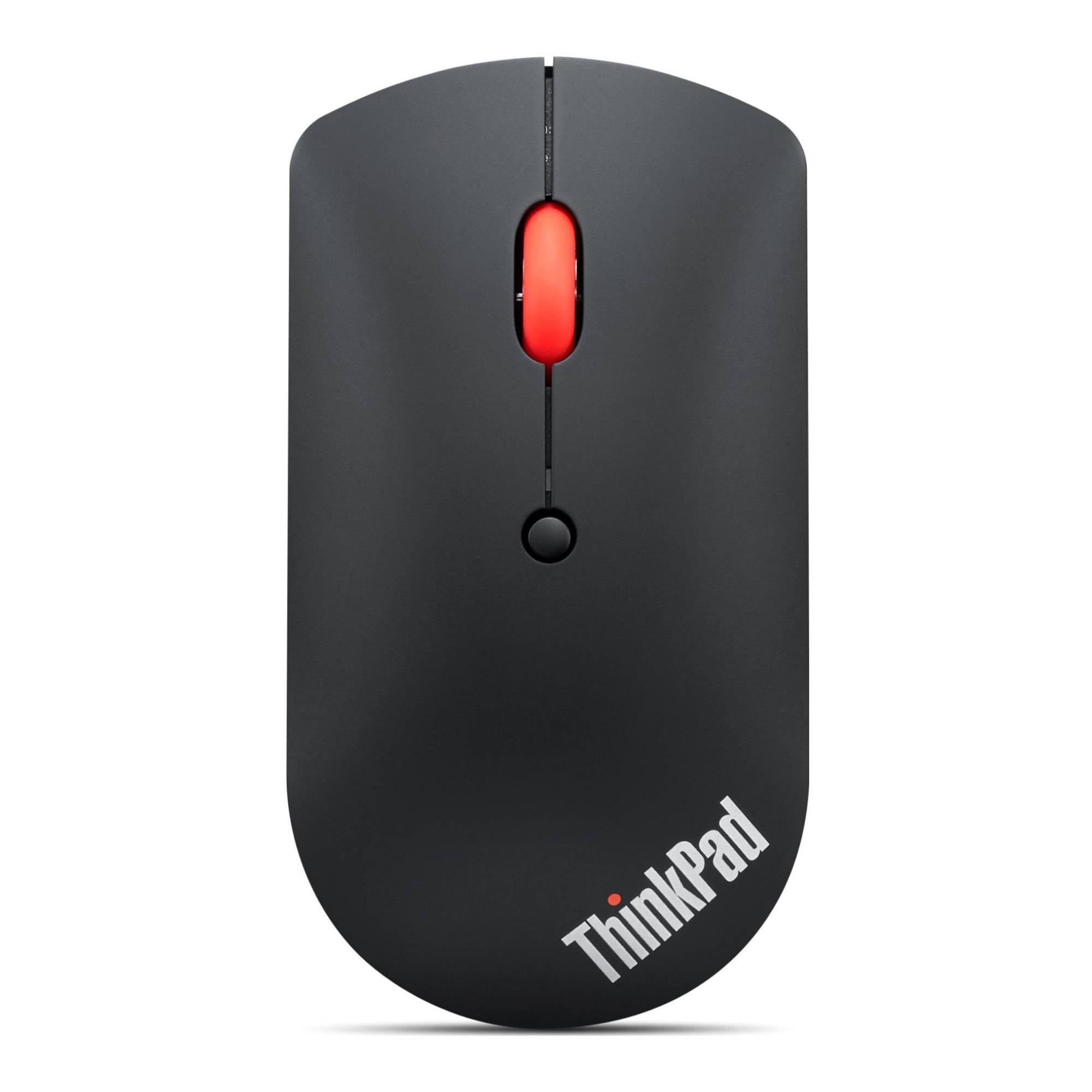 Mysz bezprzewodowa Lenovo ThinkPad Silent Bluetooth optyczna 2400dpi czarna — zdjęcie 3