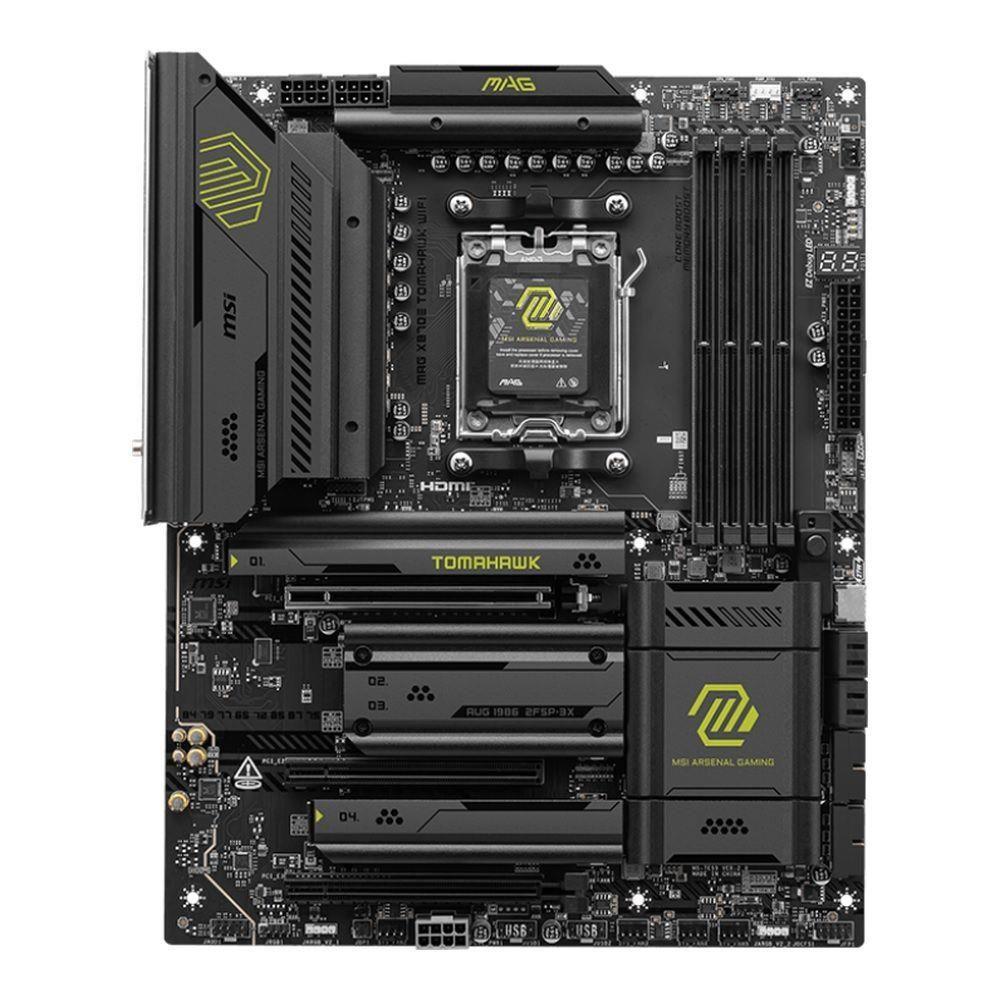 Płyta MSI MAG X870E TOMAHAWK WIFI /AMD X870/DDR5/SATA3/M.2/USB4/WiFi/BT/PCIe5.0/AM5/ATX — zdjęcie 1