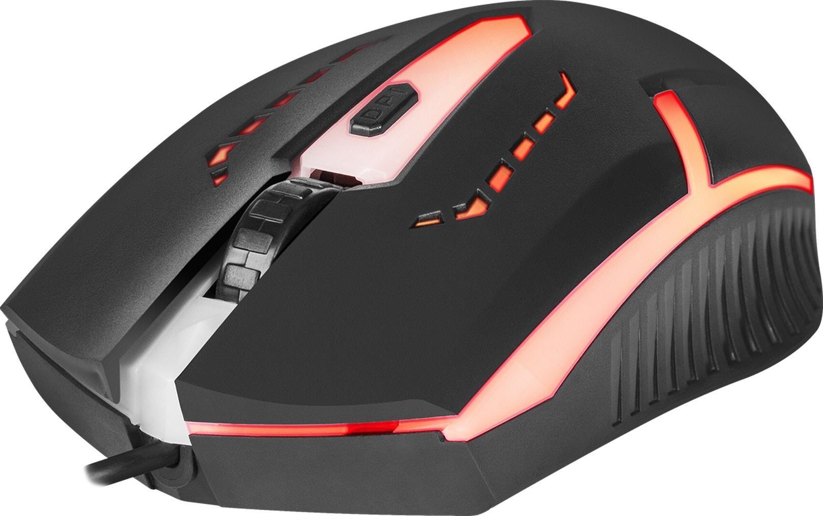 Mysz przewodowa Defender FLASH MB-600L 1200dpi 4P LED — zdjęcie 7