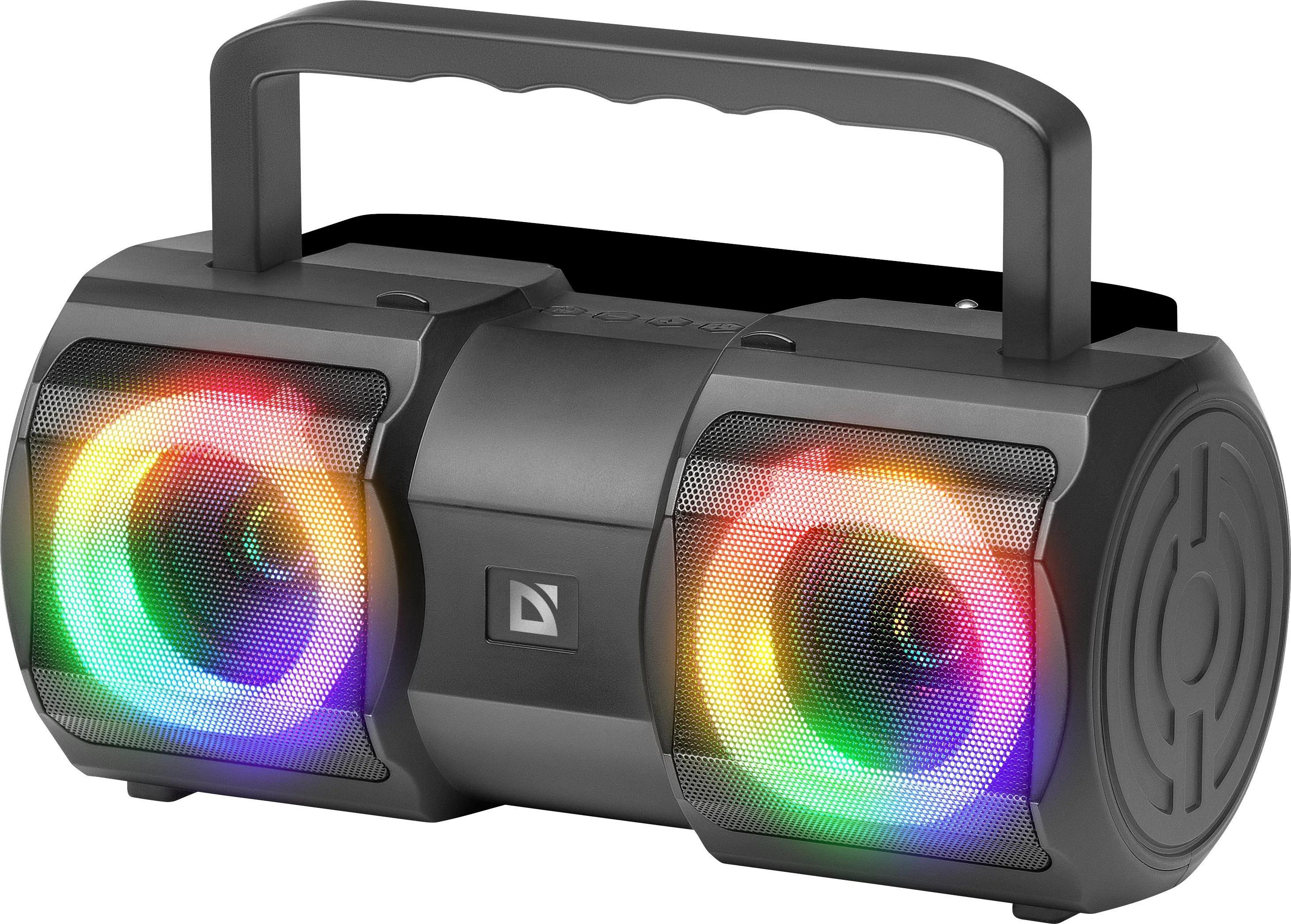 Głośnik Defender BEATBOX 20 Bluetooth 20W MP3/FM/SD/USB/AUX/LED czarny — zdjęcie 8