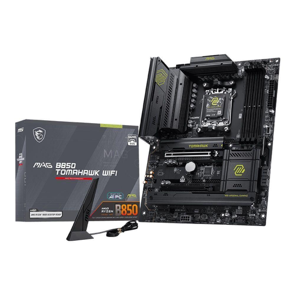 Płyta MSI MAG B850 TOMAHAWK WIFI /AMD B850/DDR5/SATA3/M.2/USB3.2/WiFi/BT/PCIe5.0/AM5/ATX — zdjęcie 5
