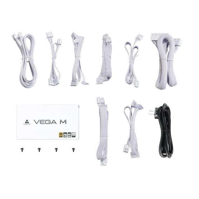 Zasilacz Chieftec VEGA M White PPG-750-CW 750W ATX 135mm 80+Gold aPFC — zdjęcie 6