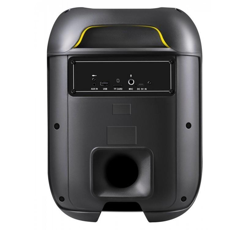 Głośnik Defender BOOMER 65 Bluetooth 65W MP3/FM/SD/USB/AUX/TWS/LED/MIC/DSP KARAOKE czarny PILOT — zdjęcie 8