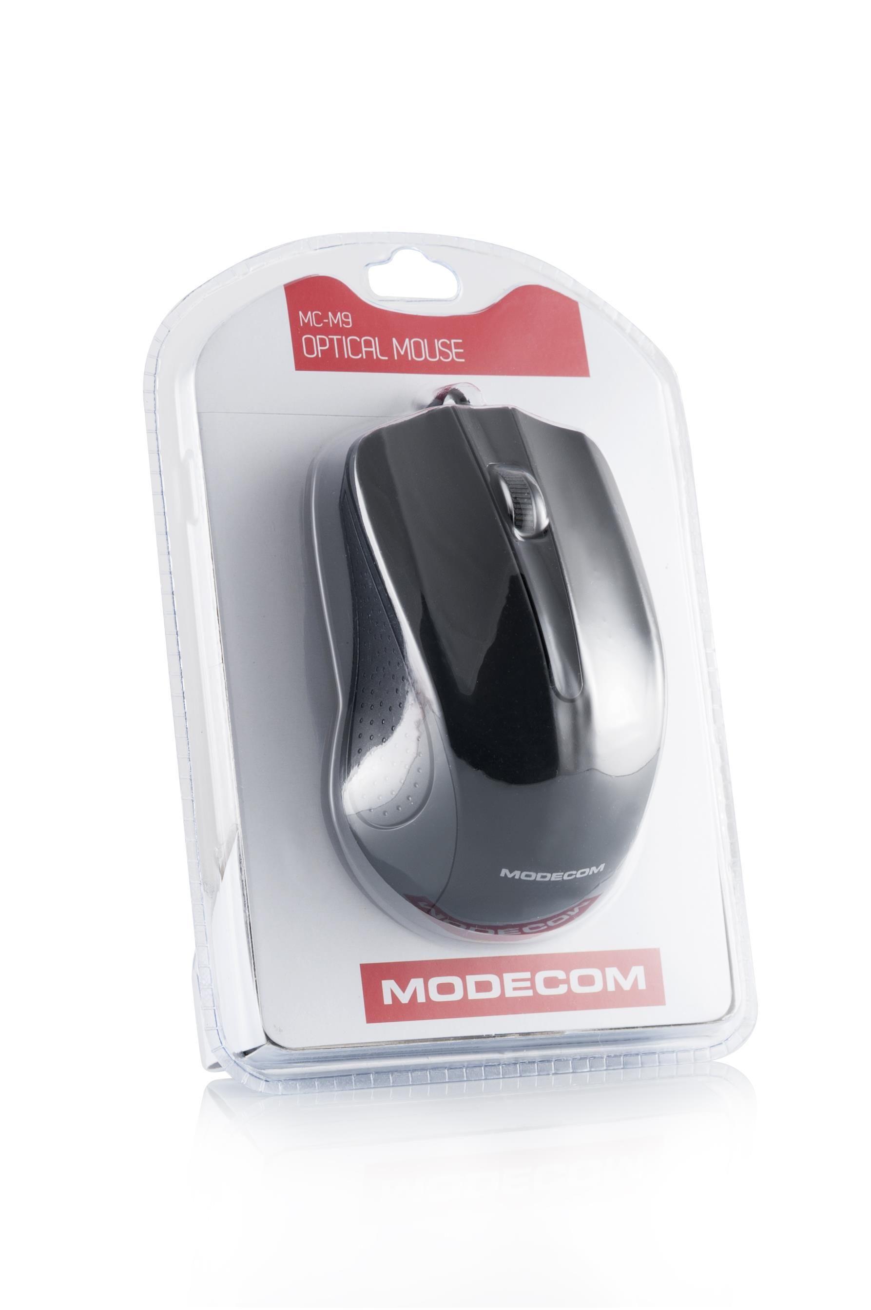 Mysz przewodowa Modecom MC-M9 czarna — zdjęcie 5