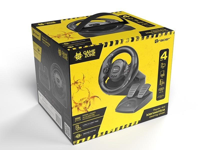 Kierownica Tracer Rayder 4 in 1 PC/PS3/PS4/Xone — zdjęcie 6