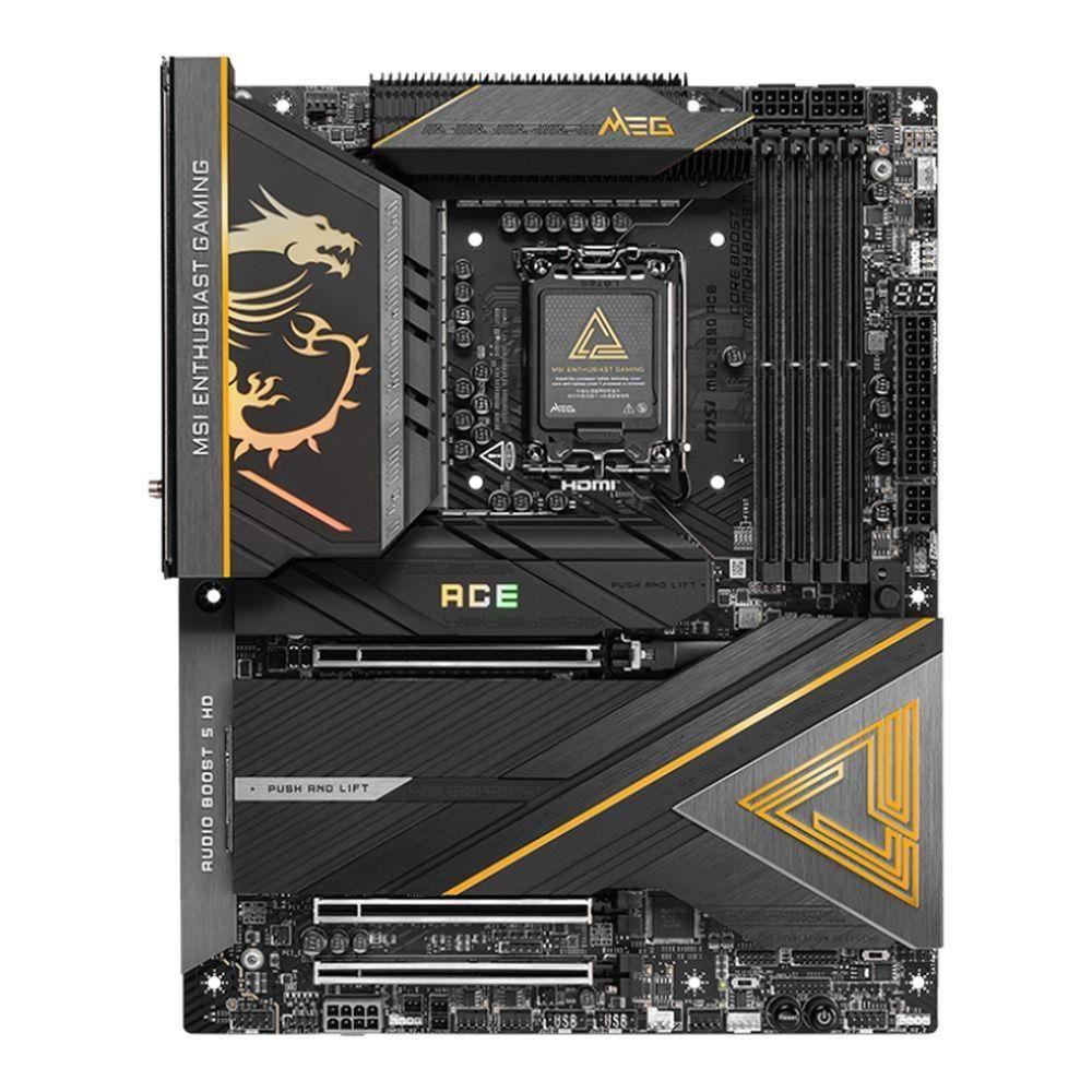 Płyta MSI MEG Z890 ACE /Z890/DDR5/SATA3/M.2/TB4/WiFi/BT/PCIe5.0/s.1851/ATX — zdjęcie 1