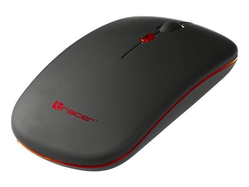 Mysz bezprzewodowa Tracer Slim RF 2,4 Ghz/BT Black optyczna — zdjęcie 4