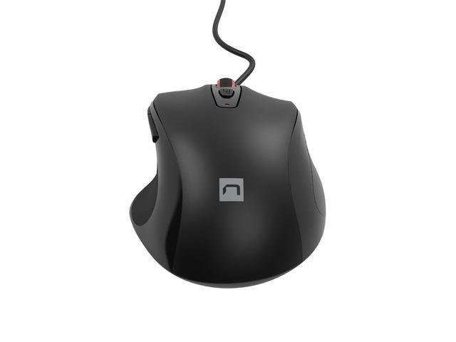 Mysz przewodowa Natec PIGEON 2 optyczna 4000dpi USB programowalna czarna — zdjęcie 4