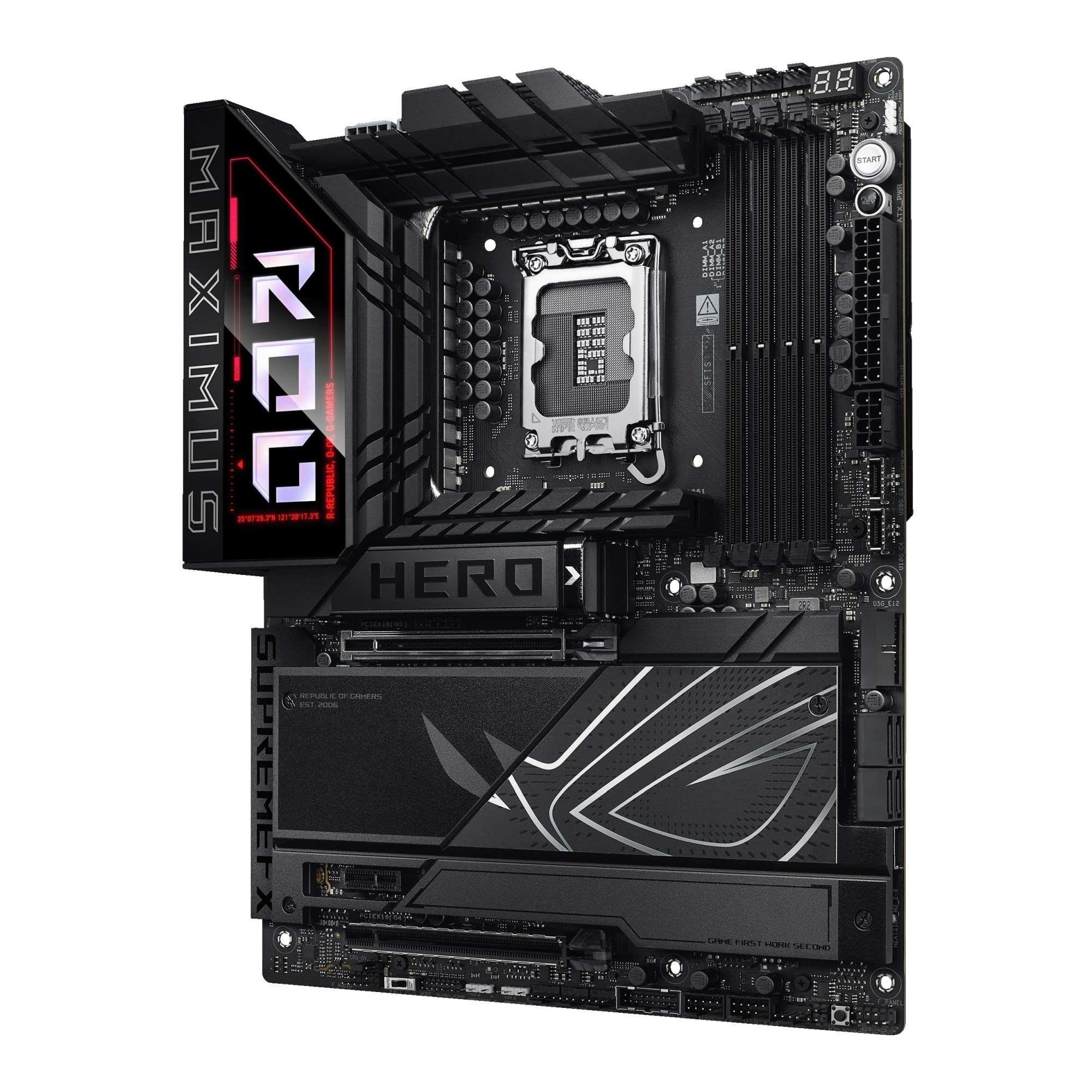 Płyta Asus ROG MAXIMUS Z890 HERO /Z890/DDR5/SATA3/M.2/USB4/WiFi/BT/PCIe5.0/s.1851/ATX — zdjęcie 3