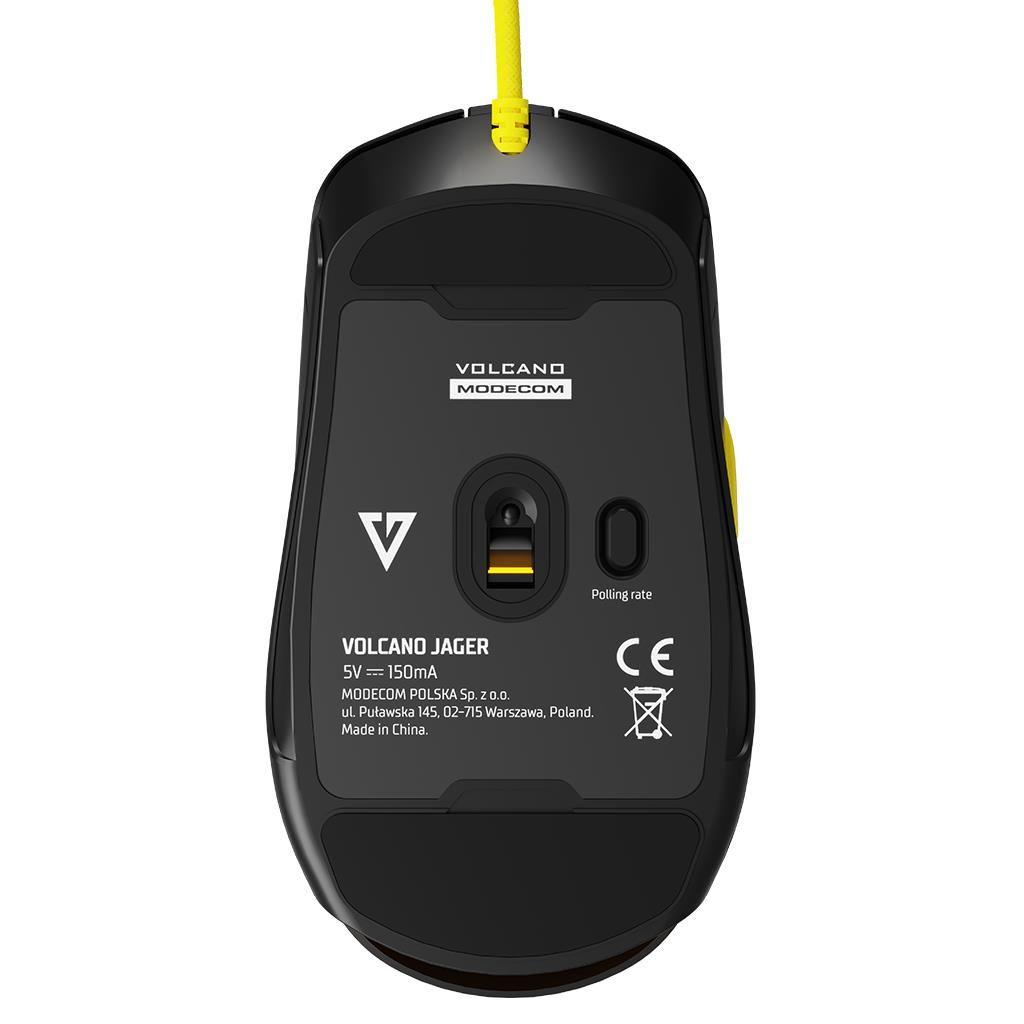 Mysz przewodowa Modecom Volcano JAGER optyczna czarna — zdjęcie 8