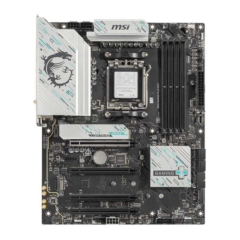 Płyta MSI B850 GAMING PLUS WIFI /AMD B850/DDR5/SATA3/M.2/USB3.1/WiFi/BT/PCIe5.0/AM5/ATX — zdjęcie 1