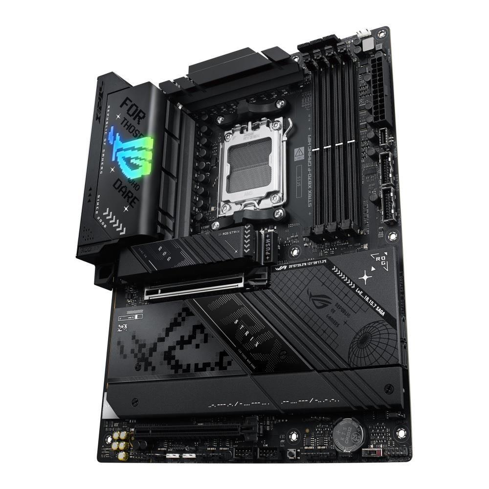 Płyta Asus ROG STRIX X870-F GAMING WIFI /AMD X870/DDR5/SATA3/M.2/USB4/WiFi/BT/PCIe5.0/AM5/ATX — zdjęcie 3