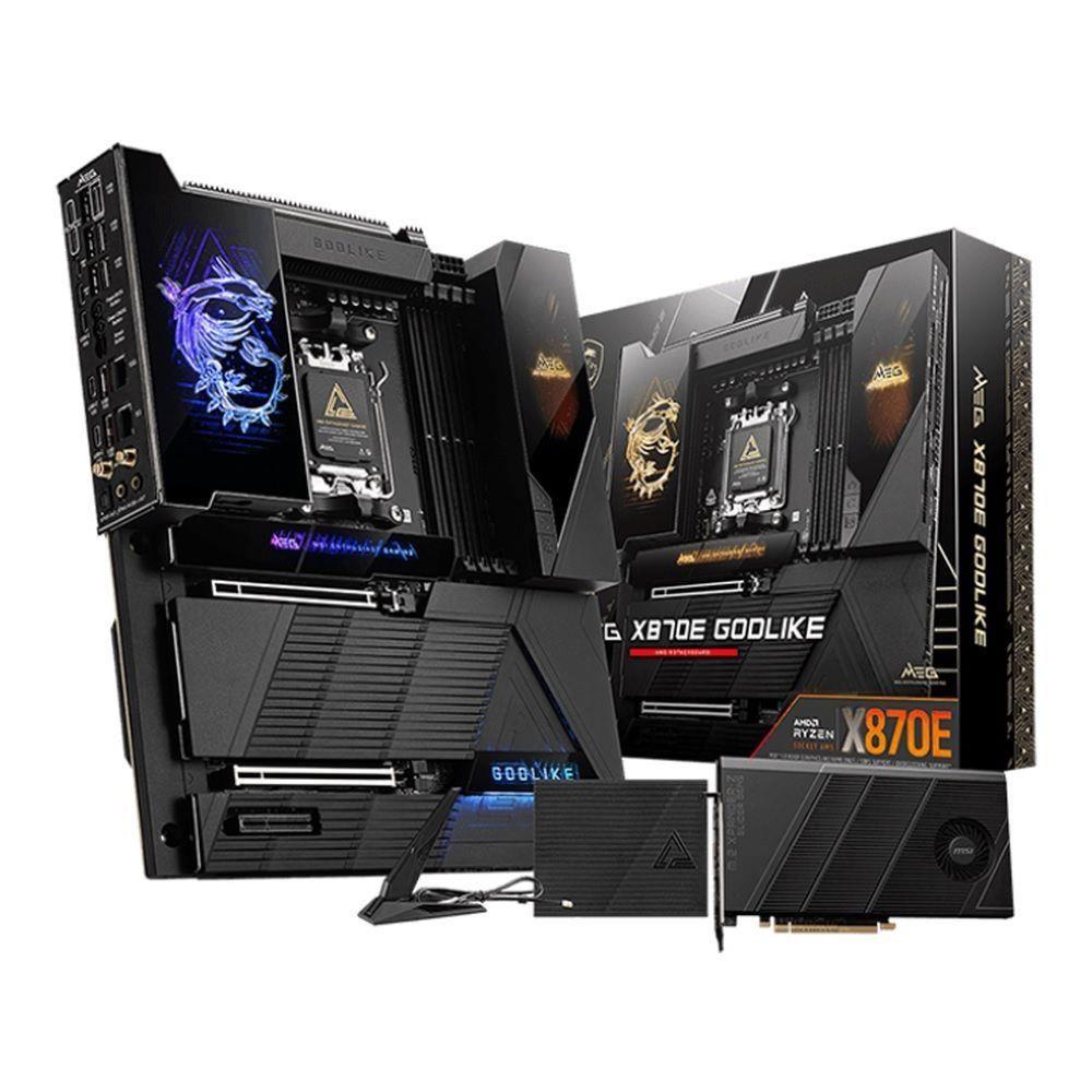 Płyta MSI MEG X870E GODLIKE /AMD X870/DDR5/SATA3/M.2/USB4/WiFi/BT/PCIe5.0/AM5/E-ATX — zdjęcie 5