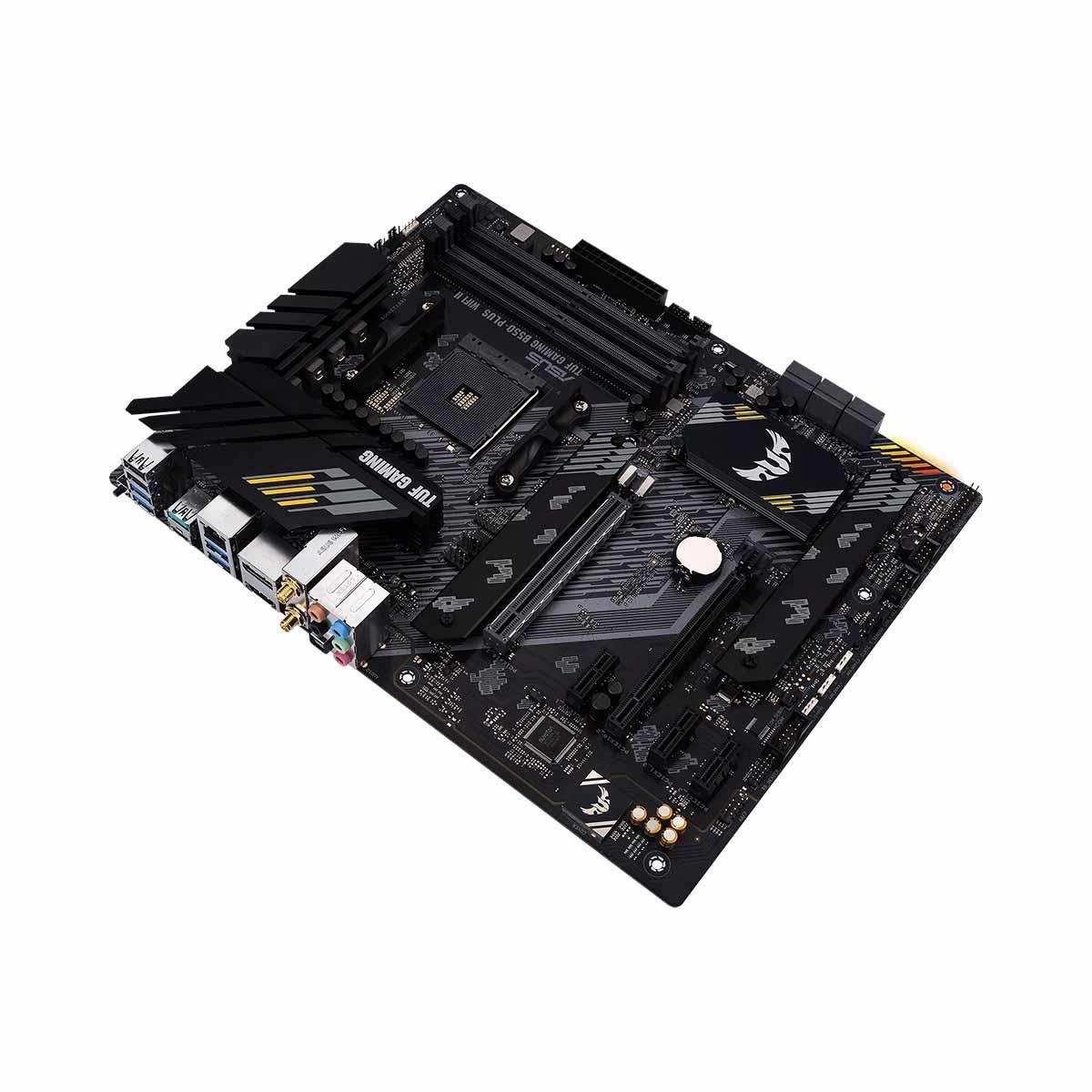 Płyta Asus TUF GAMING B550-PLUS WIFI II /AMD B550/SATA3/M.2/USB3.1/PCIe4.0/WiFi/BT/AM4/ATX — zdjęcie 4