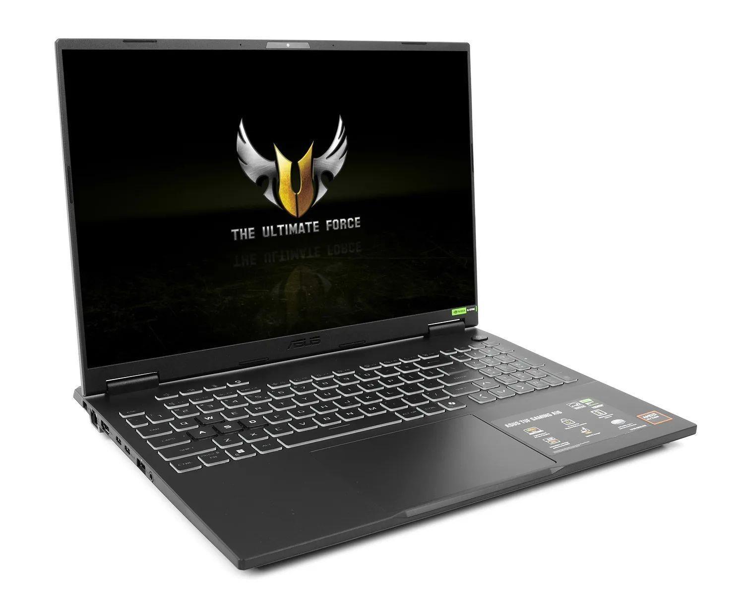 Notebook Asus TUF Gaming A16 FA608UH-R7165 16"WUXGA/Ryzen 7 260/16GB/SSD512GB/RTX5050-8GB/ Black — zdjęcie 1