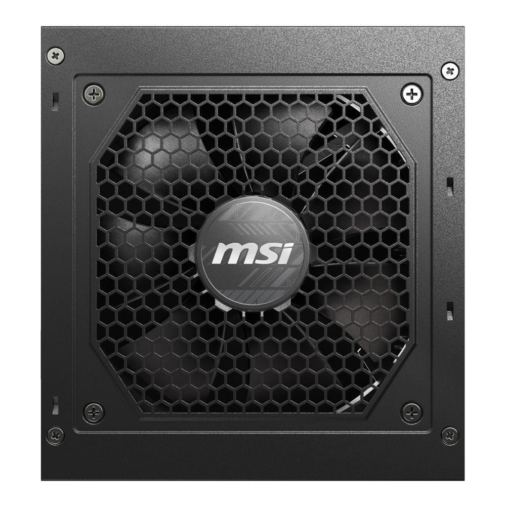 Zasilacz MSI MAG A850GL PCIE5 850W 120mm 80plus Gold — zdjęcie 2