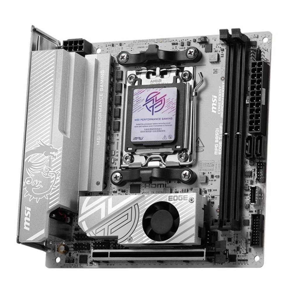 Płyta MSI MPG B850I EDGE TI WIFI /AMD B850/DDR5/SATA3/M.2/USB3.2/WiFi/BT/PCIe5.0/AM5/ITX — zdjęcie 2