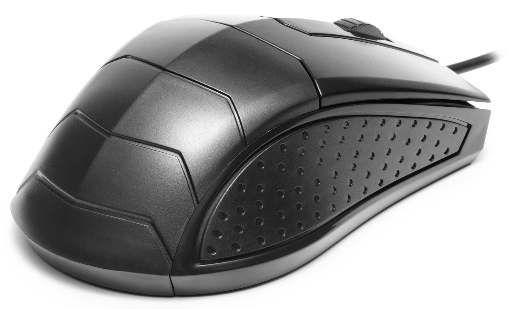 Mysz przewodowa Defender HIT MB-530 optyczna 1000dpi czarna — zdjęcie 4