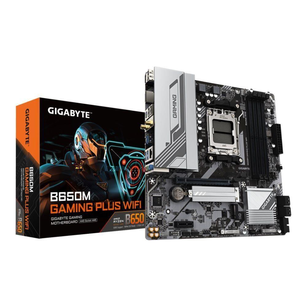Płyta Gigabyte B650M GAMING PLUS WF /AMD B650/DDR5/SATA3/M.2/USB3.0/PCIe4.0/WiFi/BT/AM5/mATX — zdjęcie 4