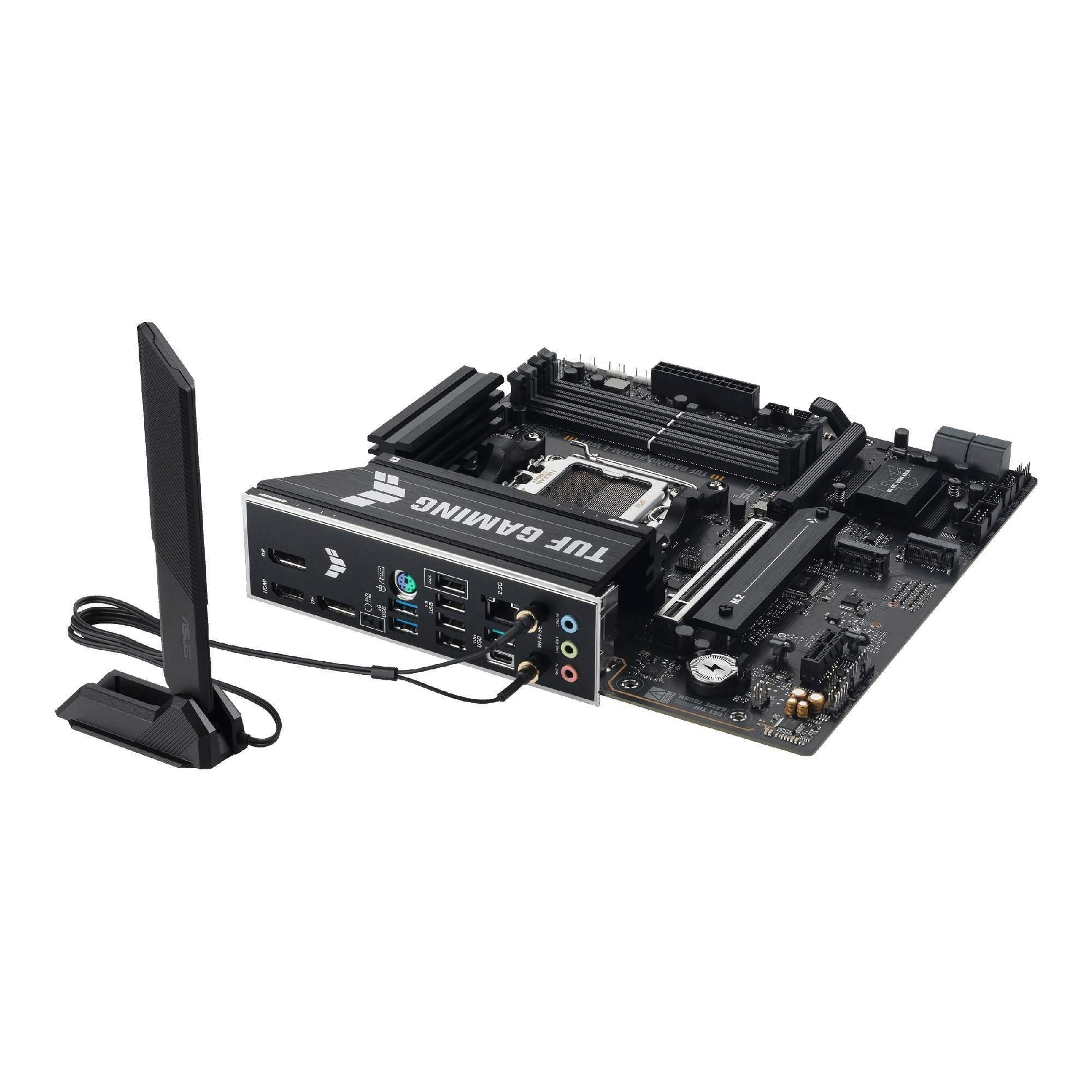 Płyta Asus TUF GAMING B850M-E WIFI /AMD B850/DDR5/SATA3/M.2/USB3.1/PCIe5.0/WiFi/BT/AM5/mATX — zdjęcie 5