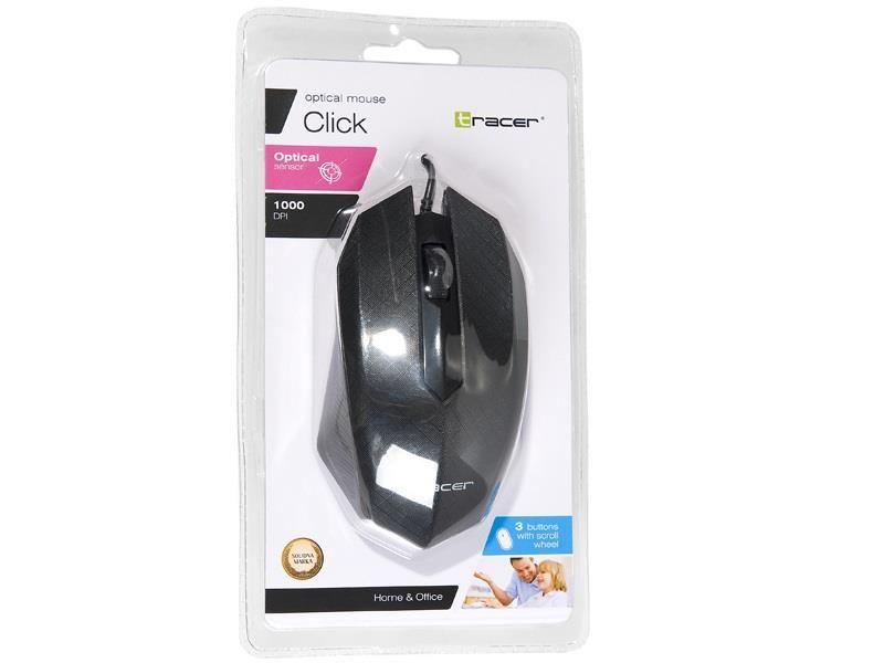 Mysz przewodowa Tracer Click optyczna szara — zdjęcie 4