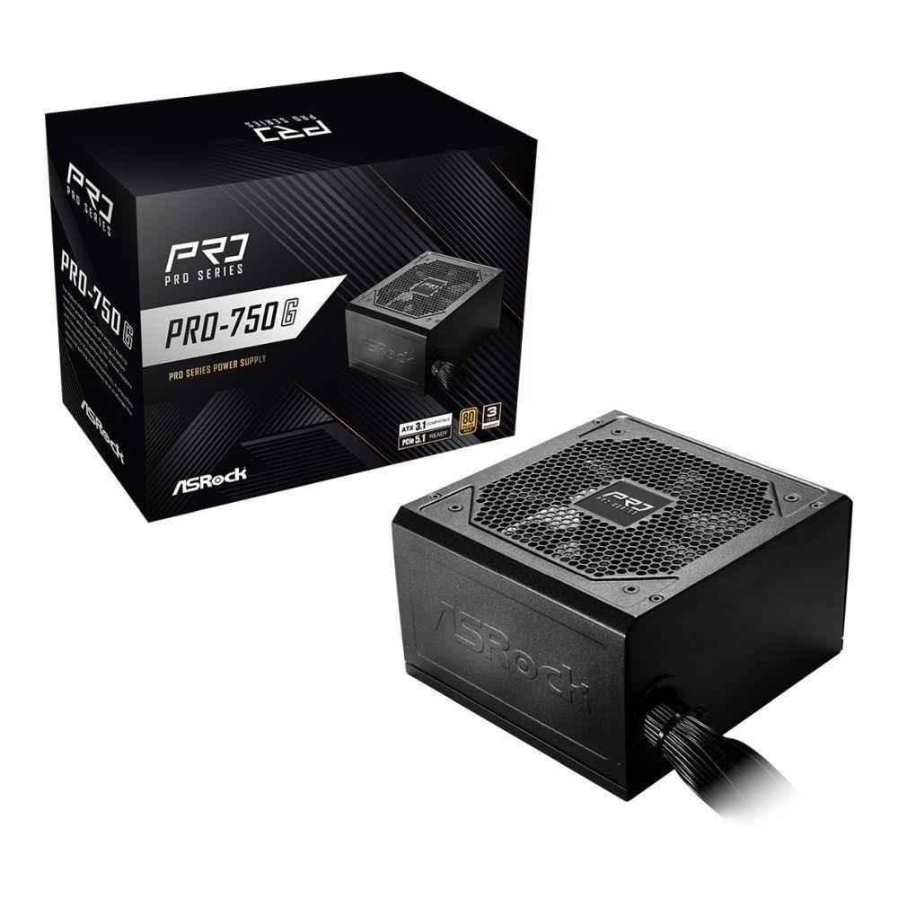 Zasilacz ASRock PRO 750W 80 PLUS Gold — zdjęcie 6