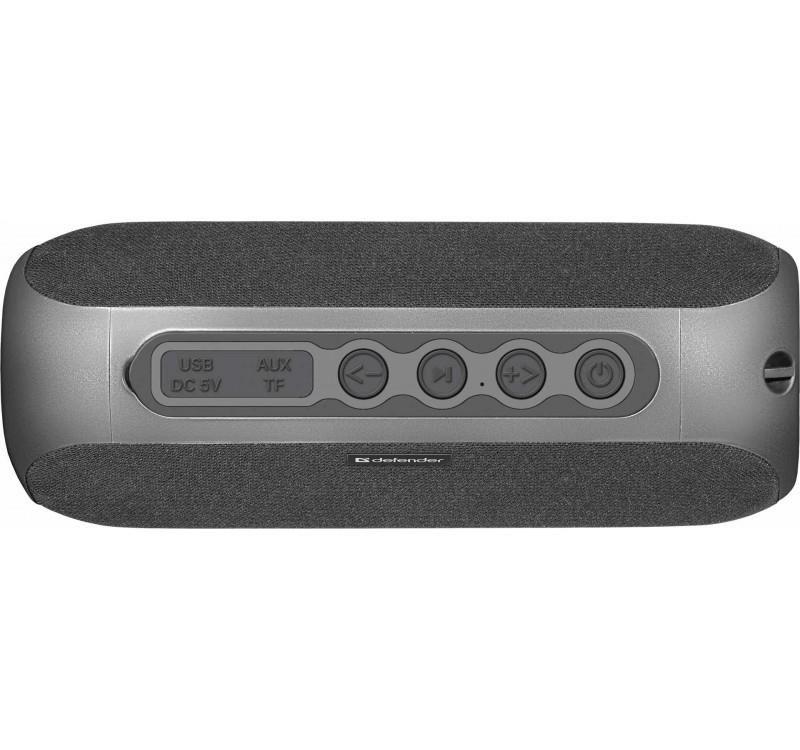 Głośnik Defender G32 Bluetooth 20W MP3/FM/SD/USB/AUX/TWS/IP56 czarny — zdjęcie 3