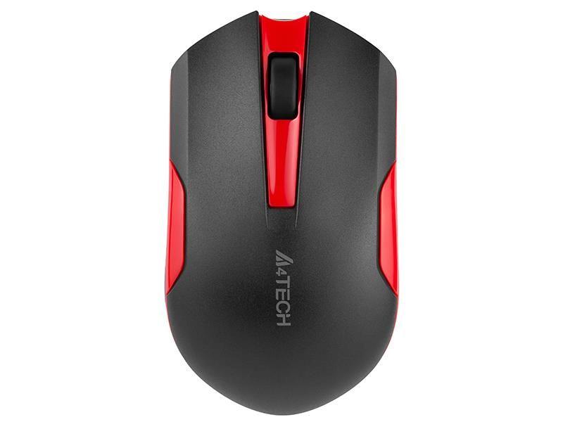 Mysz bezprzewodowa A4Tech V-TRACK G3-200N-1 Black+Red WRLS — zdjęcie 2