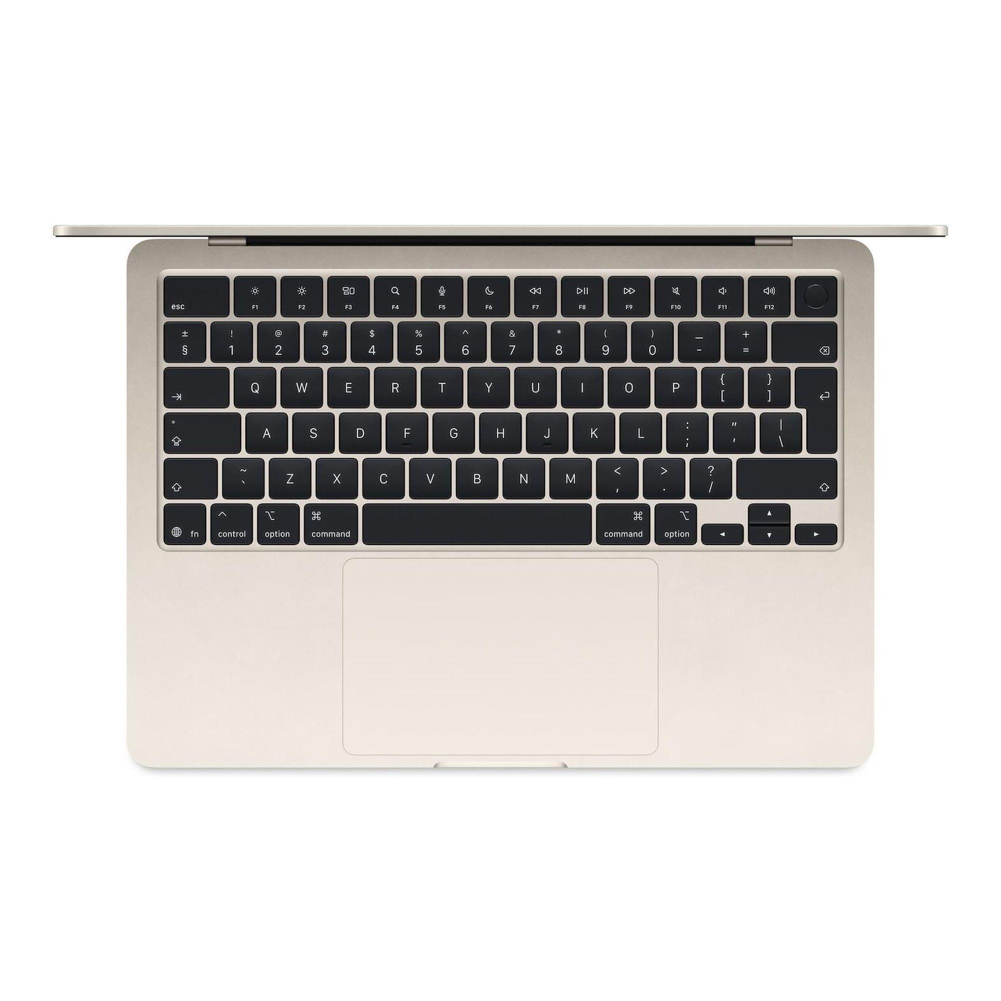 Notebook Apple MacBook Air 13,6"/Apple M4 (10/8)/16GB/256GB/70 W/macOS Starlight — zdjęcie 2