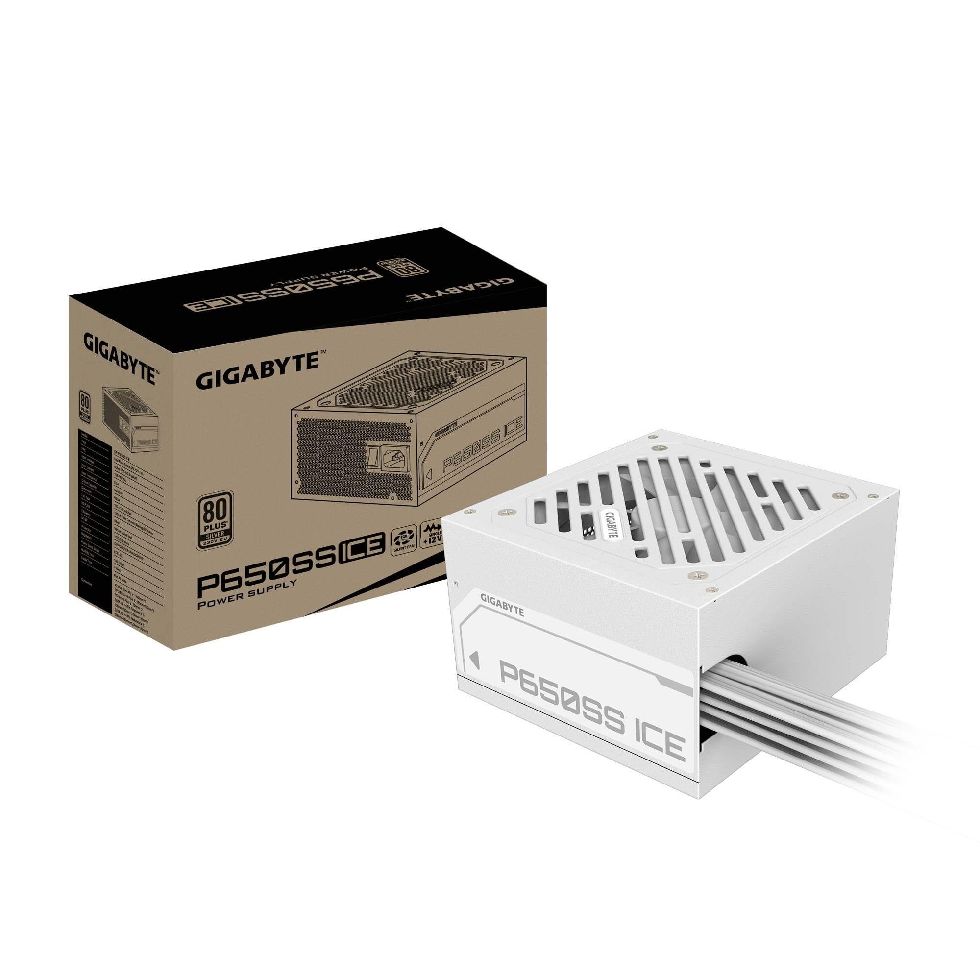 Zasilacz Gigabyte GP-P650SS ICE 650W 120mm 80+Silver — zdjęcie 6