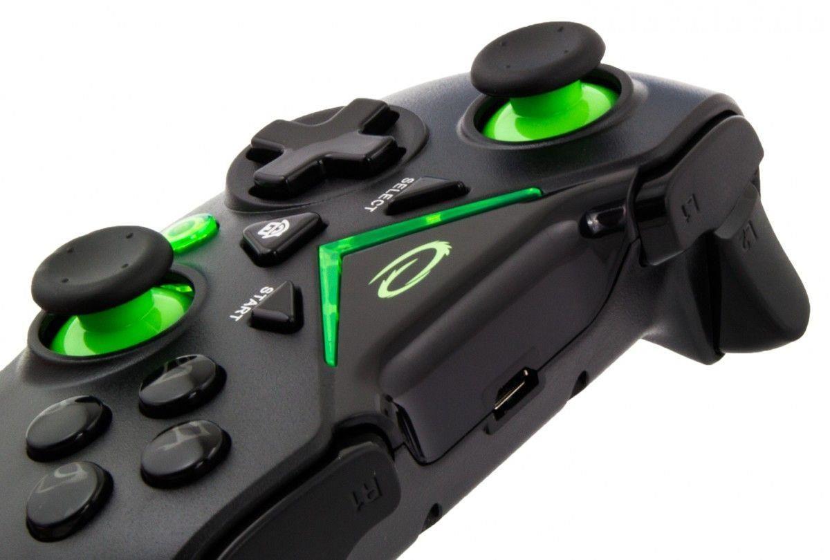 Gamepad PS3/PC/XBOX ONE/ANDROID USB Esperanza "Major" czarny — zdjęcie 3