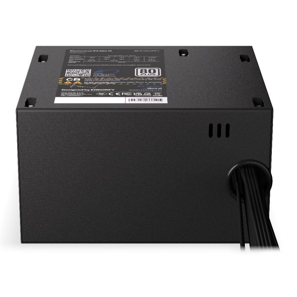 Zasilacz Endorfy Elementum E5 550W ATX 120mm 80 Plus aPFC — zdjęcie 8