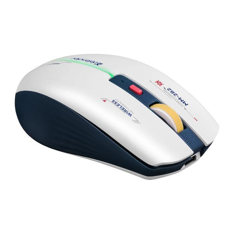 Mysz bezprzewodowa Defender DILA MM-282 optyczna 1800dpi biała RGB AKUMULATOR 6 przycisków Gaming — zdjęcie 3