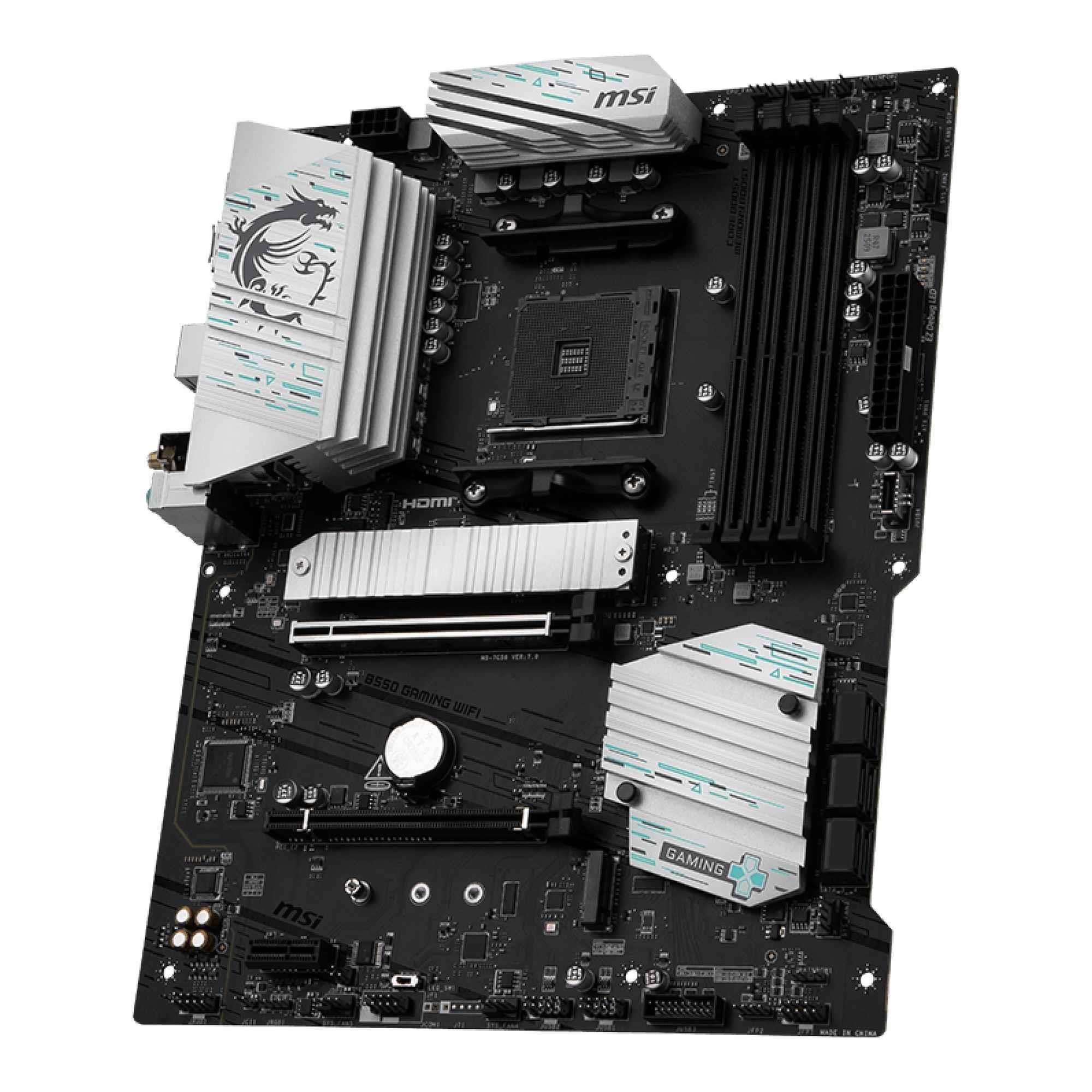 Płyta MSI B550 GAMING WIFI /AMD B550/DDR4/SATA3/M.2/USB3.1/PCIe4.0/AM4/ATX — zdjęcie 3