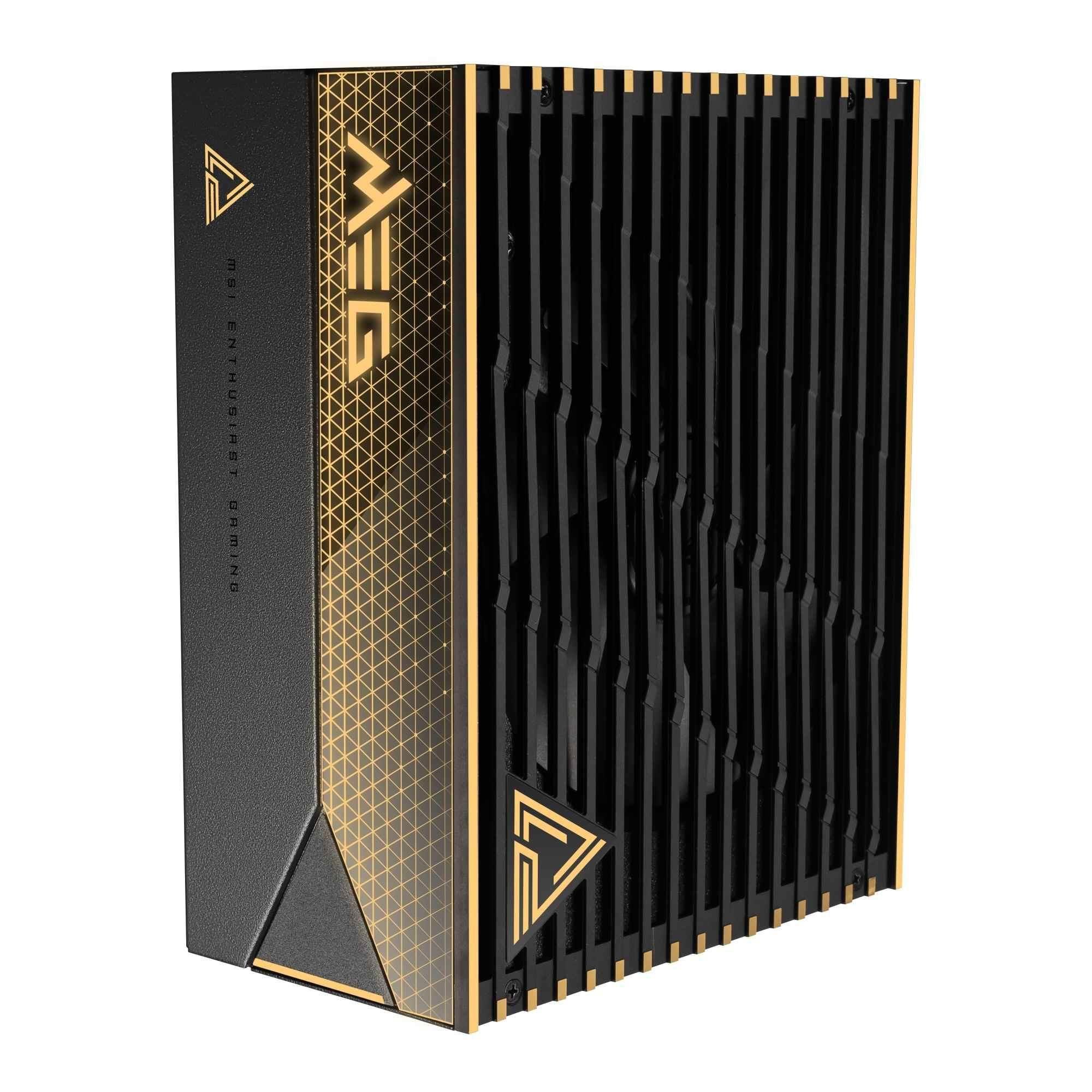 Zasilacz MSI MEG Ai1600T PCIE5 1600W 135mm 80plus Platinum aPFC — zdjęcie 3