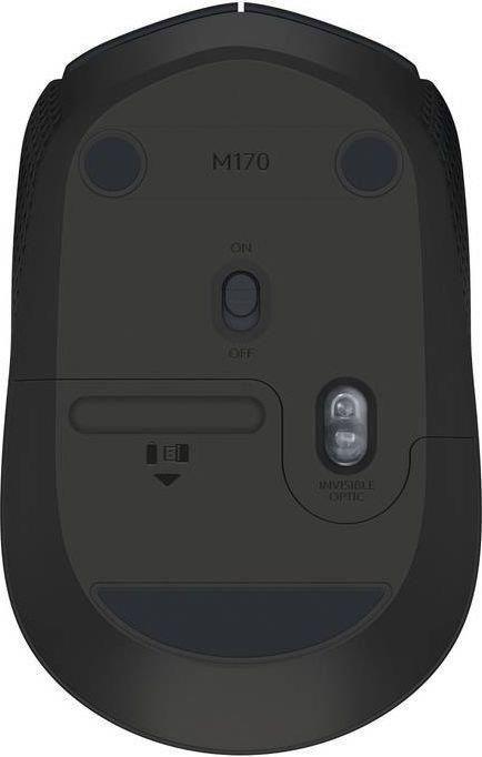 Mysz bezprzewodowa Logitech B170 optyczna czarna — zdjęcie 3