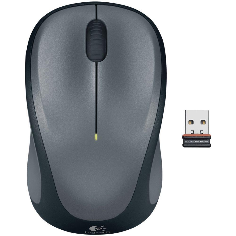 Mysz bezprzewodowa Logitech optyczna M235 czarna — zdjęcie 1