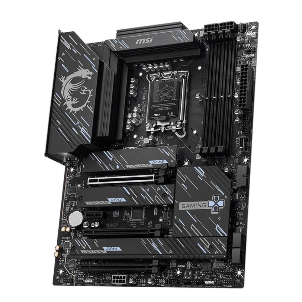 Płyta MSI Z890 GAMING PLUS WIFI /Z890/DDR5/SATA3/M.2/TB4/WiFi/BT/PCIe5.0/s.1851/ATX — zdjęcie 2