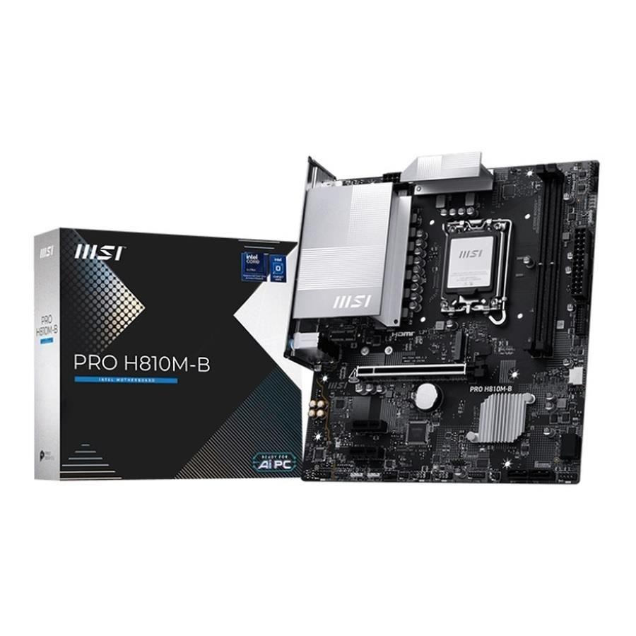Płyta MSI PRO H810M-B /H810/DDR5/SATA3/M.2/USB3.1/PCIe5.0/s.1851/M-ATX — zdjęcie 5
