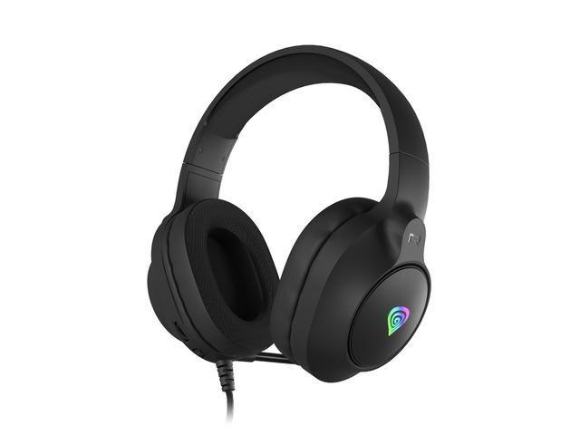 Słuchawki z mikrofonem Genesis Neon 213 RGB nauszne czarne — zdjęcie 7