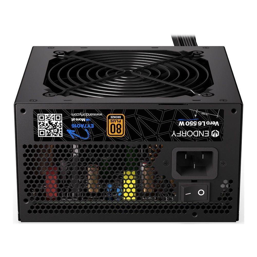 Zasilacz Endorfy Vero L6 Bronze 550W ATX 120mm 80 Plus Bronze — zdjęcie 8