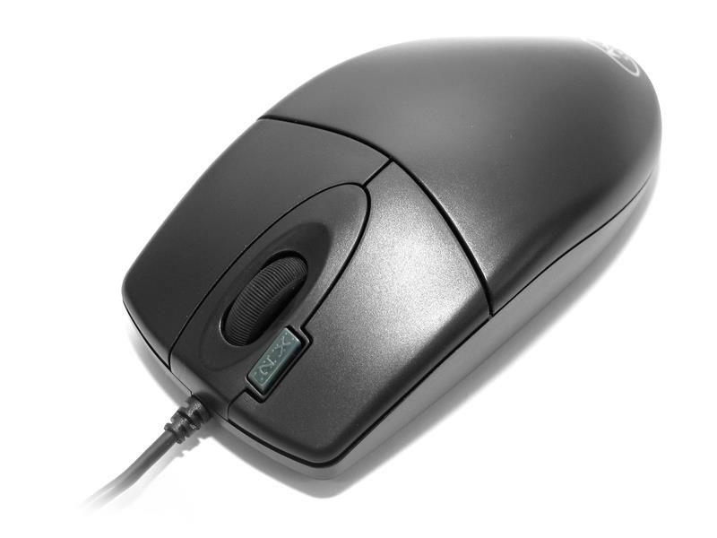 Mysz przewodowa A4tech OP-620D optyczna USB czarna — zdjęcie 1